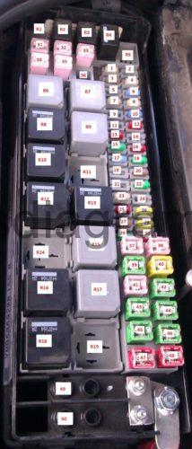 Fuse box Land Rover Discovery 3