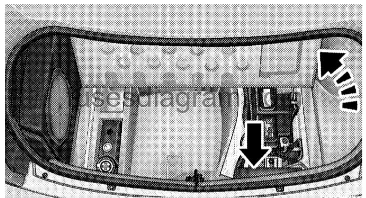 Fuses and relays box diagram Chrysler 300