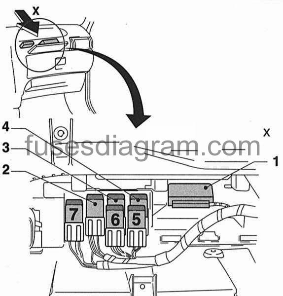 Fuse box diagram Opel/Vauxhall Corsa B e39 cooling system wiring diagram 