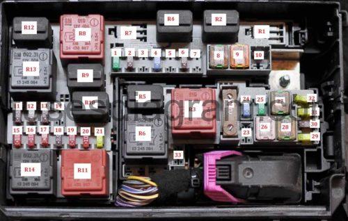 En-CorsaD-blok-kapot-3 - Fuse box diagram