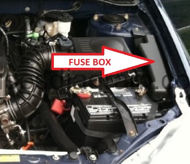 Fuse box Toyota Corolla E120 audi hazard switch relay wiring diagram 