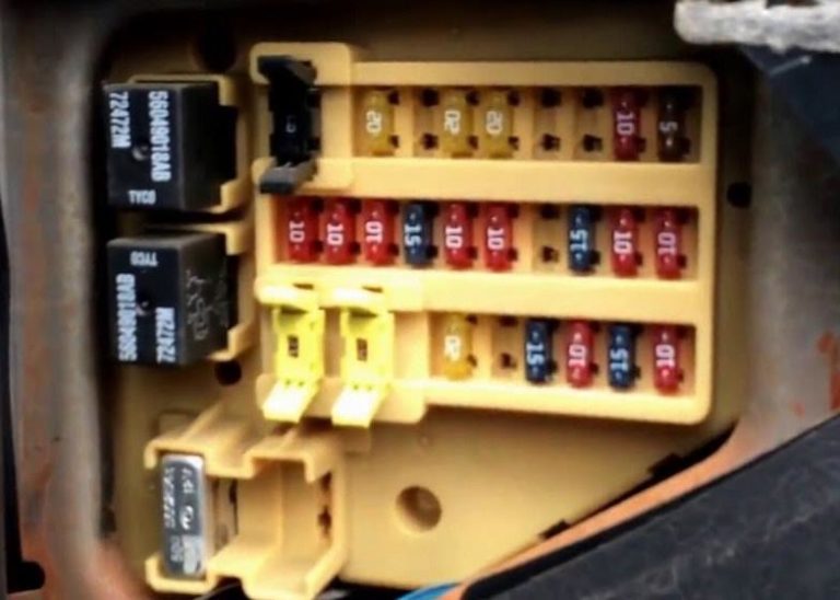 Fuse box Dodge Durango