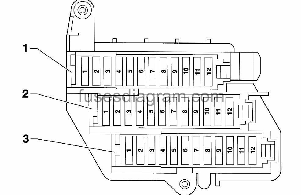 Fuse Box Audi A6 C6