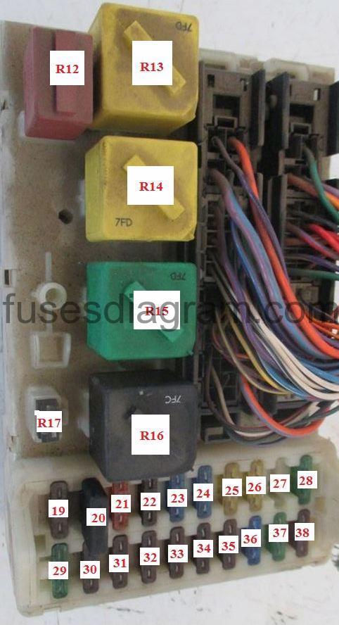 Fuse Box Ord Mondeo Mk2