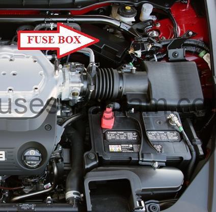 Fuse box Honda Accord 2008-2012