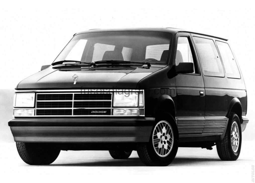Fuse box diagram Dodge Grand Caravan 2008-2019