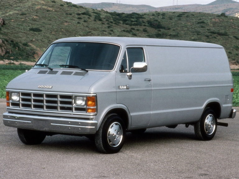 Fuse box diagram Dodge Ram Van 19831989